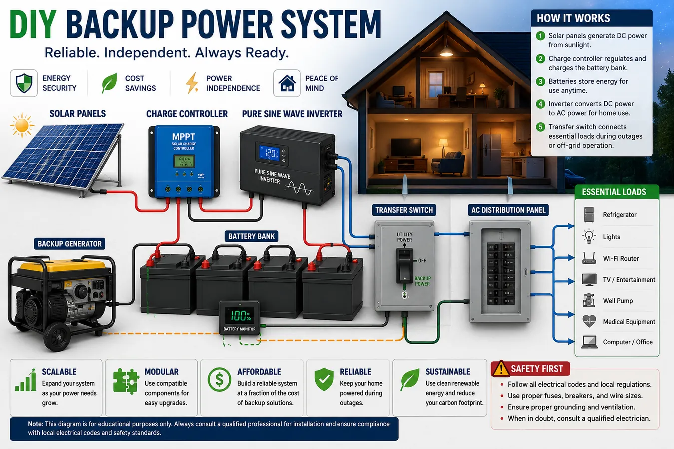 DIY Backup Power System