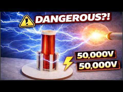 How a Tesla Coil Works – DIY High Voltage Tesla Coil Project Guide