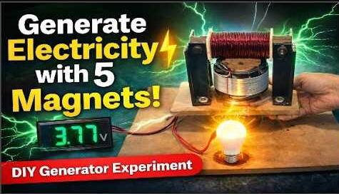 How to Make Electricity Generator at Home – Easy DIY Generator Guide