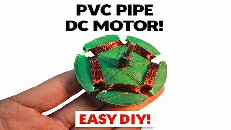 How to Make a 12-Volt PVC DC Motor at Home  Complete DIY Engineering Guide